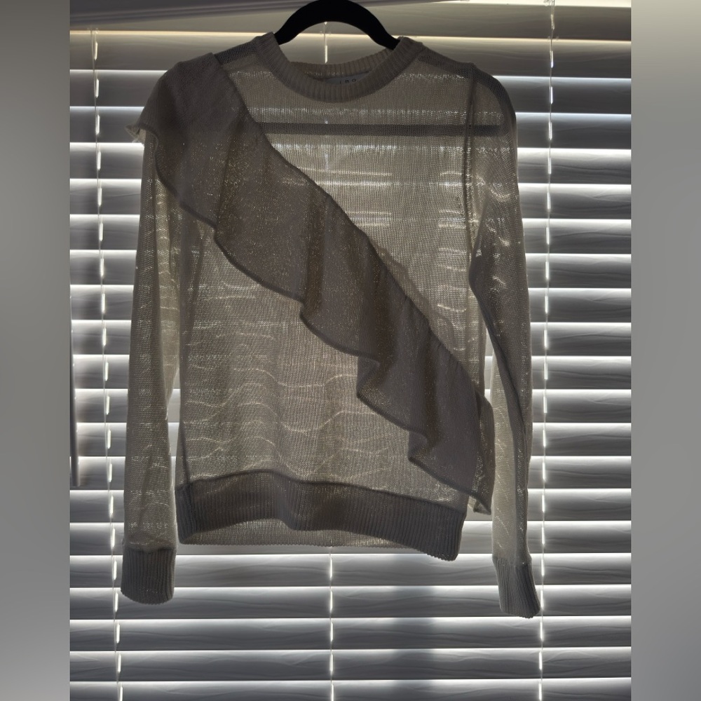 IRO | Raja Lightweight Ruffle Sweater size S - Picture 4 of 4